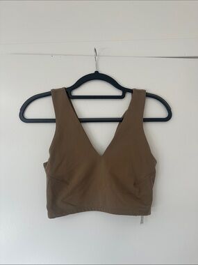 Free People Movement Taupe Crop Top
